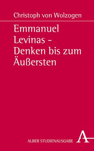 Cover for Wolzogen · Emmanuel Levinas - Denken bis (Book) (2017)