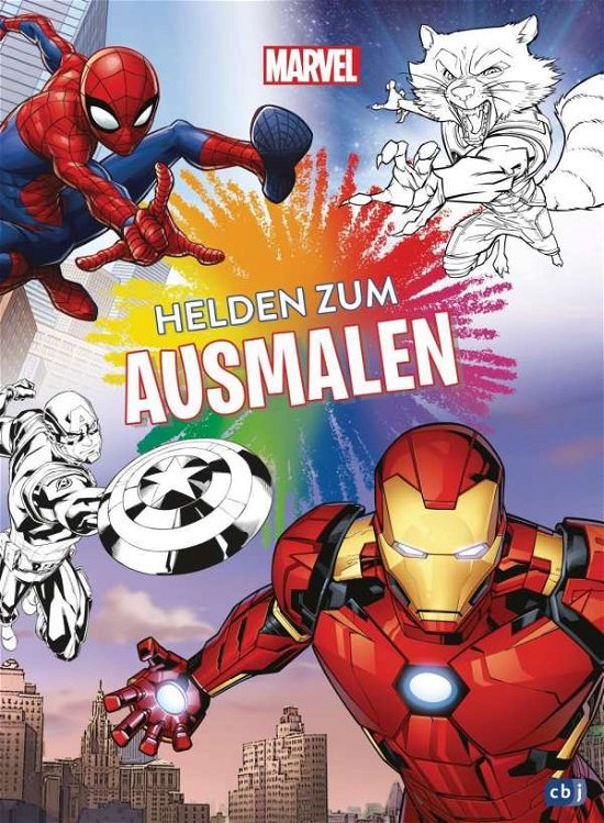 Cover for Marvel · Marvel Helden zum Ausmalen (Buch)