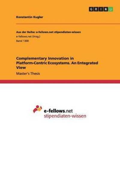 Cover for Kugler · Complementary Innovation in Plat (Book) (2015)