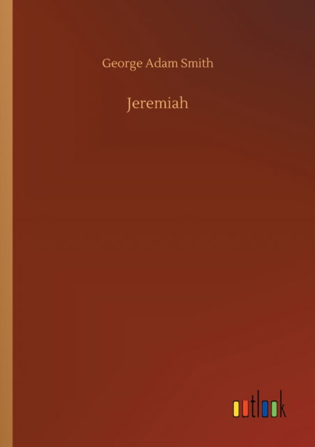 Cover for George Adam Smith · Jeremiah (Taschenbuch) (2020)