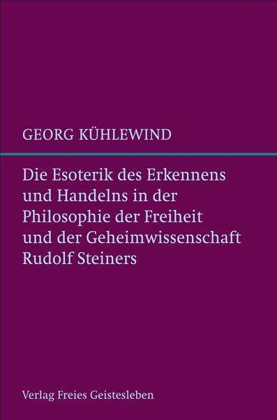 Cover for Georg Kühlewind · Esoterik D.erkennens. (Book)