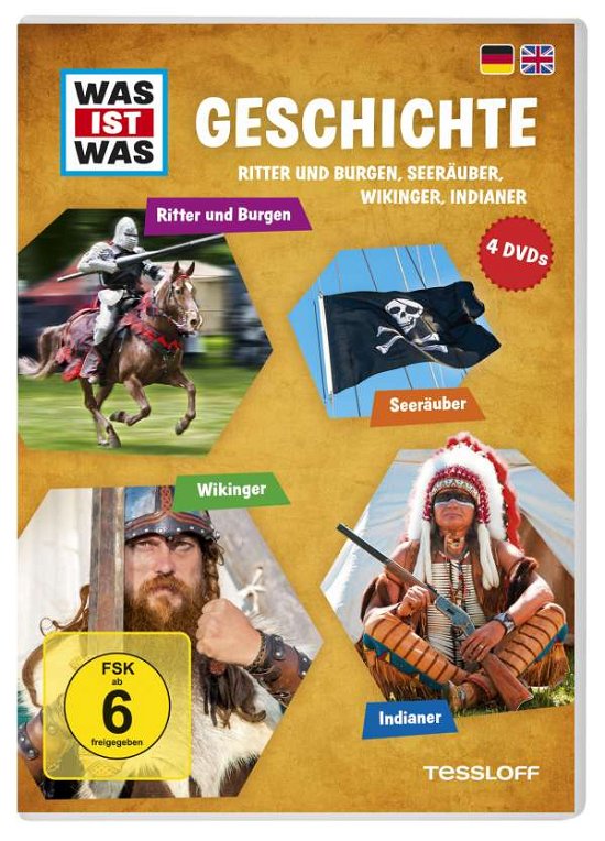 Was Ist Was Dvd-box 4-geschichte - V/A - Filmes - Tessloff Verlag - 9783788642945 - 29 de julho de 2016