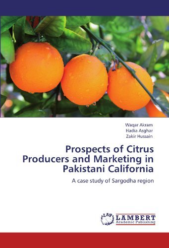 Cover for Zakir Hussain · Prospects of Citrus Producers and Marketing in Pakistani California: a Case Study of Sargodha Region (Paperback Book) (2011)