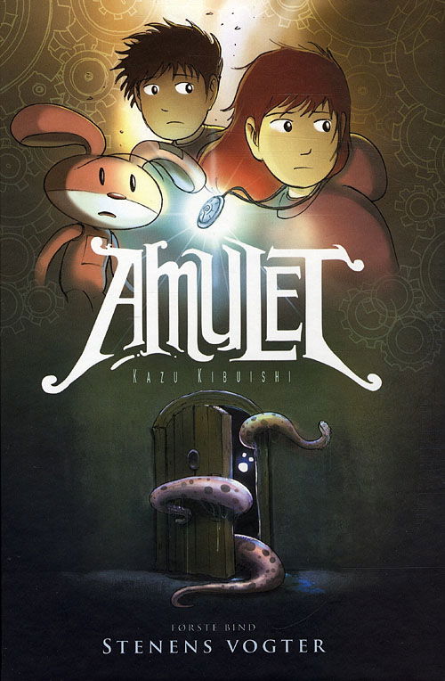 Cover for Kazu Kibuishi · Carlsen graphic novels, 1: Amulet  1 Stenens vogter (Inbunden Bok) [1:a utgåva] (2009)