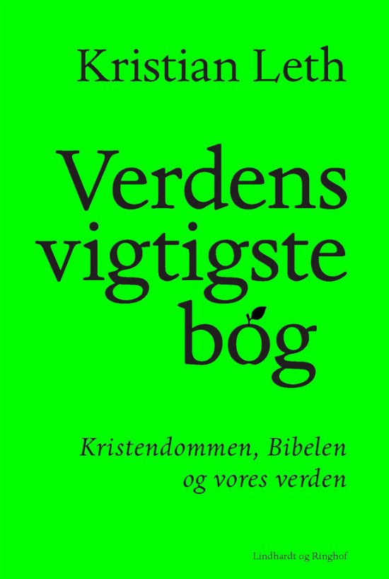 Cover for Kristian Leth · Verdens vigtigste bog (Innbunden bok) [1. utgave] (2024)