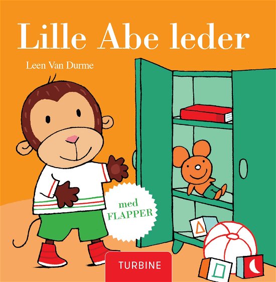 Cover for Leen Van Durme · Lille Abe leder (Cardboard Book) [1º edição] (2018)