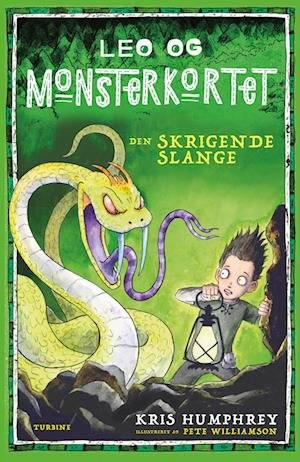 Cover for Kris Humphrey · Leo og monsterkortet 4: Den skrigende slange (Hardcover Book) [1e uitgave] (2023)