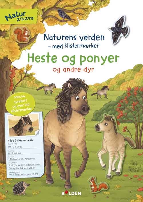 Natur Zoom: Heste og ponyer (Paperback Book) [1.º edición] (2024)