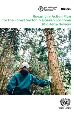 Cover for United Nations: Economic Commission for Europe · Rovaniemi Action Plan for the forest sector in a green economy: mid-term review - Geneva timber and forest discussion paper (Paperback Book) (2019)