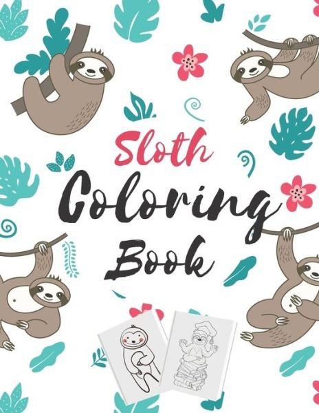 Cover for Ko Publisher · Sloth coloring book (Paperback Book) (2020)
