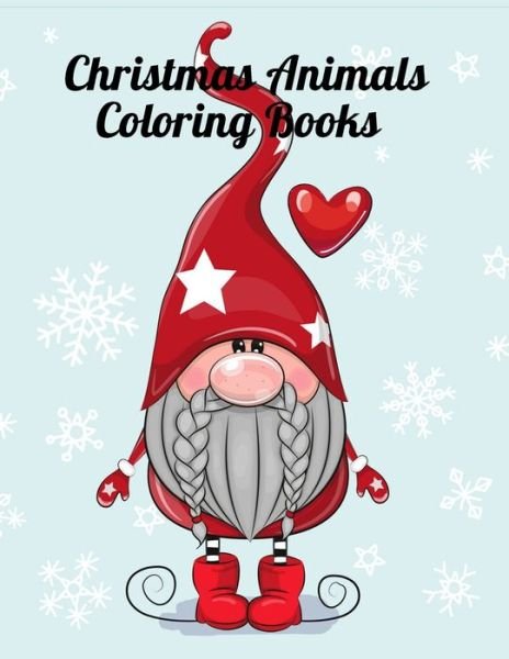 Cover for Masab Press House · Christmas Animals Coloring Books (Pocketbok) (2020)
