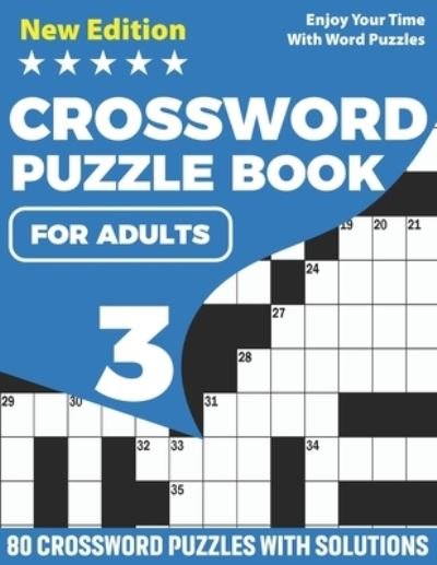 Cover for K R Everette Shultz Publication · Crossword Puzzle Book For Adults (Pocketbok) (2021)