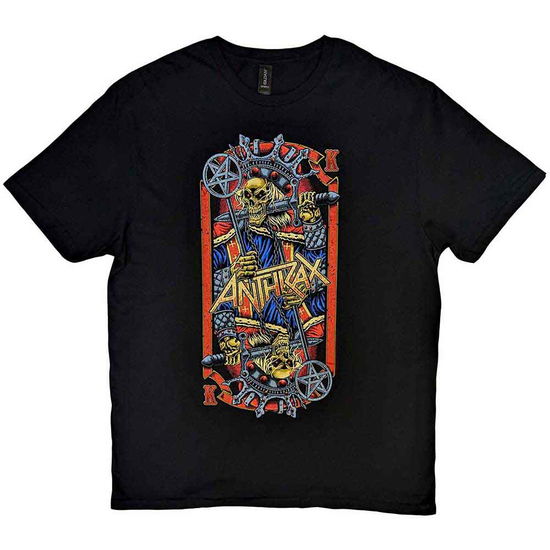 Cover for Anthrax · Anthrax Unisex T-Shirt: Evil King (T-shirt)