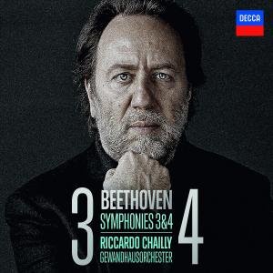 Cover for Beethoven / Chailly,riccardo · Symphonies No 3 &amp; 4 (CD) (2012)