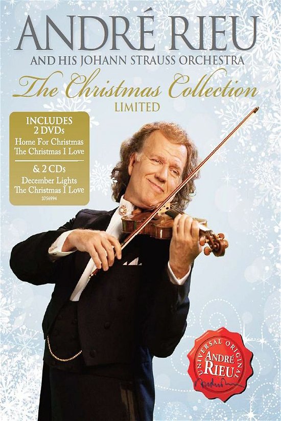 Cover for André Rieu · Christmas Collection (DVD/CD) [2DVD+2CD edition] (2013)