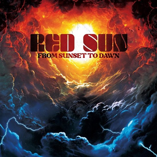 Cover for Red Sun · From Sunset To Dawn (Splatter Vinyl) (LP) (2024)