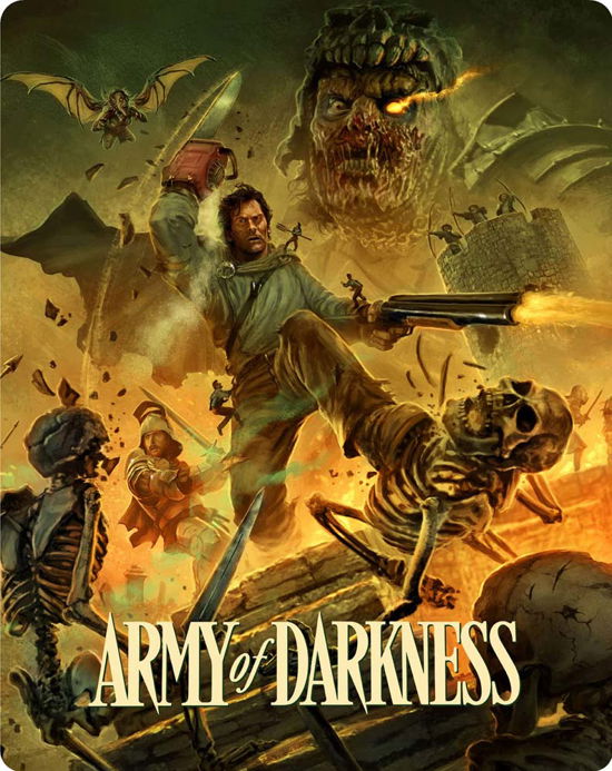 Cover for 4k Ultra Hd · Army of Darkness (Collector’s Edition)  (Limited Edition Steelbook®) (4K UHD Blu-ray) [Collector’s edition] (2022)