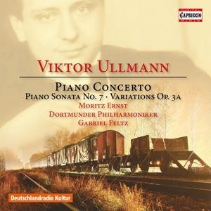 Cover for Ullmann / Ernst / Feltz · Viktor Ullmann: Piano Concerto Piano Sonata No 7 &amp; (CD) (2017)