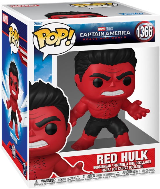 Pop Super Captain America Brave New World Pop 5 - Pop Super Captain America - Merchandise - Funko - 0889698759946 - January 29, 2025