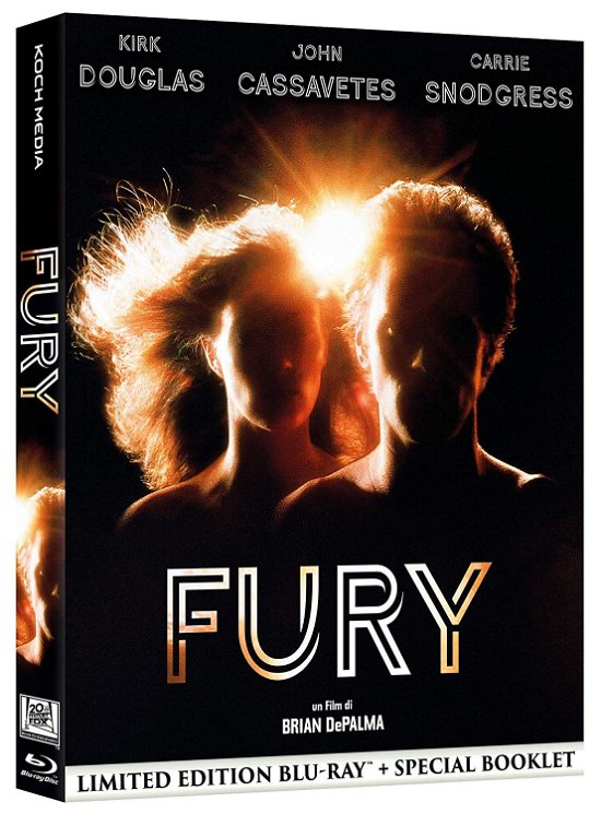 Cover for John Cassavetes,kirk Douglas,daryl Hannah,amy Irving,carrie Snodgress,andrew Stevens,john Williams · Fury (Blu-ray+booklet) (Blu-ray) (2020)
