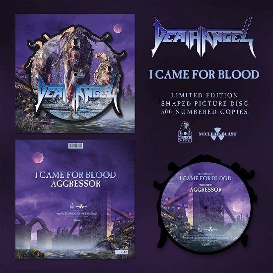 I Came For Blood (Shaped Picture Disc Vinyl) - Death Angel - Muziek - Church Of Vinyl - 4260146163946 - 17 maart 2023