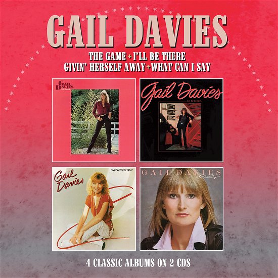 Cover for Gail Davies · Game / Ill Be There / Givin Herself Away / What Can I Say (CD) (2023)