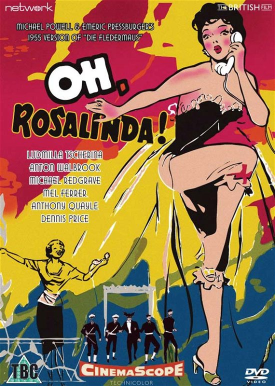 Cover for Oh Rosalinda DVD (DVD) (2019)