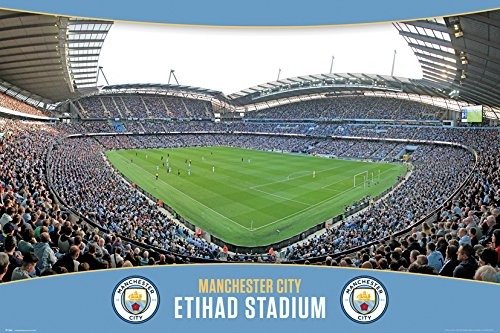 Manchester City - Etihad Stadium (Poster Maxi 61x91,5 Cm) - Manchester City - Merchandise -  - 5028486358946 - 