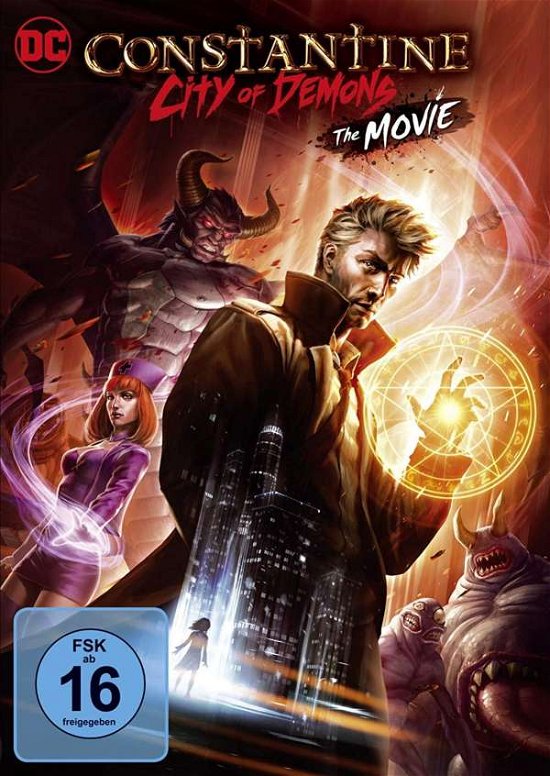 Cover for Matt Ryan,laura Bailey,robin Atkin Downes · Dc: Constantine: City of Demons (DVD) (2018)
