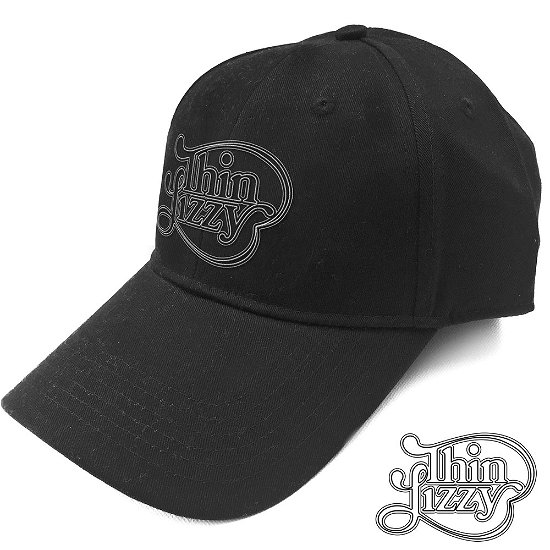 Cover for Thin Lizzy · Thin Lizzy Unisex Baseball Cap: Scroll Logo (CLOTHES) [Black - Unisex edition]