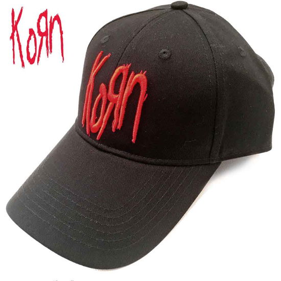 Korn Unisex Baseball Cap: Logo - Korn - Mercancía -  - 5056368648946 - 