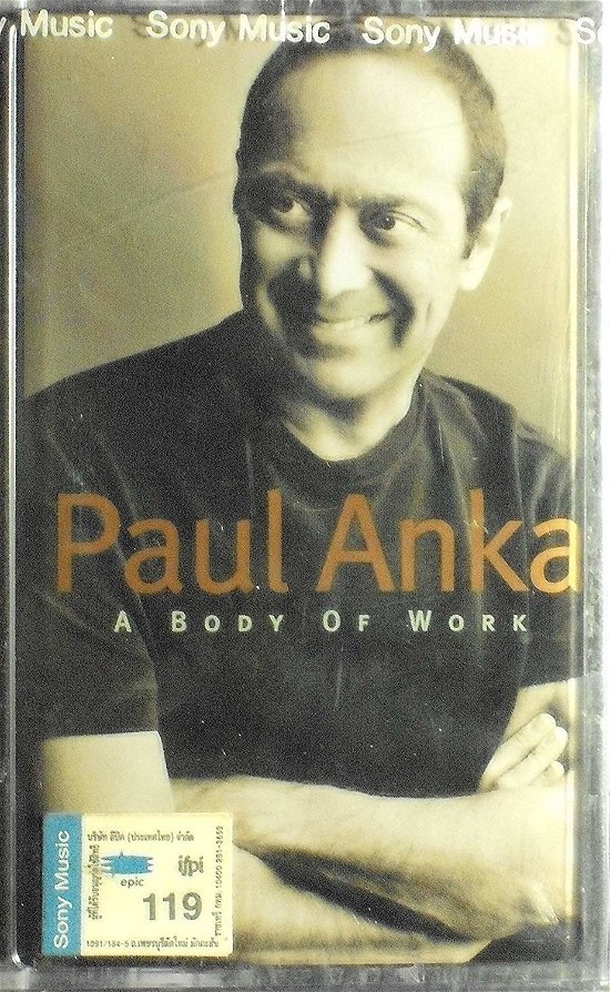 Cover for Paul Anka  · A Body Of Work (Kassett)
