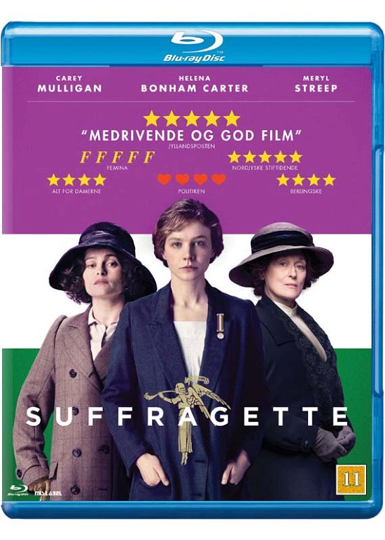 Cover for Carey Mulligan / Helena Bonham Carter / Meryl Streep · Suffragette (Blu-ray) (2016)