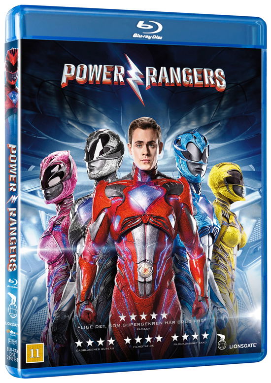 Power Rangers - Dacre Montgomery / Naomi Scott / RJ Cyler / Becky G / Bill Hader / Bryan Cranston - Elokuva -  - 5708758717946 - torstai 17. elokuuta 2017