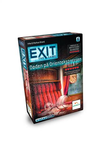 EXIT - Døden På Orientekspressen -  - Jogo de tabuleiro -  - 7072611001946 - 