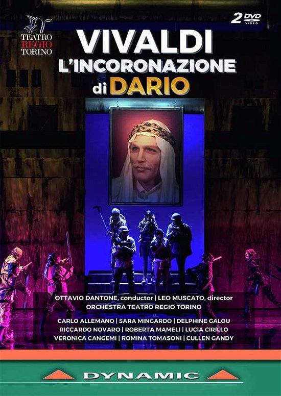 Cover for A. Vivaldi · L'incoronazione Di Dario (DVD) (2017)