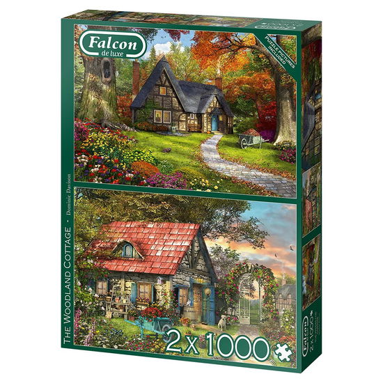 Cover for Falcon · Woodland Cottage (2x1000 Stukjes) (Toys)