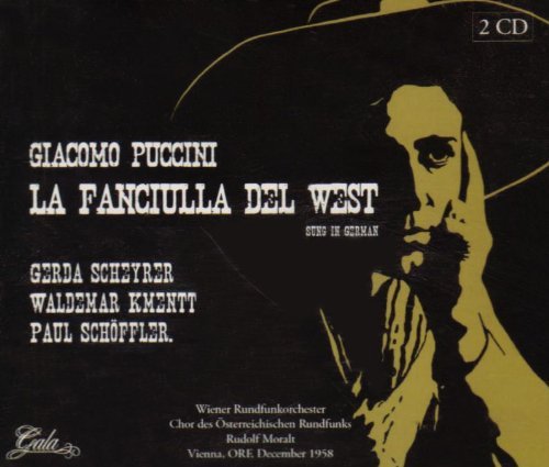 Puccini: La Fanciullia Del West - Puccini / Scheyrer / Vienna Radio Orch / Norlat - Muziek - GALA - 8712177048946 - 24 mei 2013