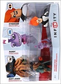 Cover for Disney Interactive · Disney Infinity Villains 3 Pack (Davy Jones, Randy &amp; Syndrome) (DELETED LINE) (Legetøj) (2013)