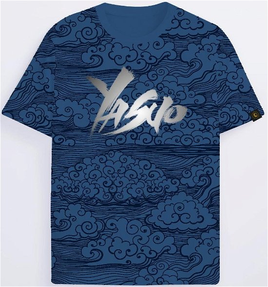 Cover for League Of Legends · Yasuo Men'S Short Sleeved T-Shirt - Xl Short Sleeved T-Shirts M Blue (Blu-ray)