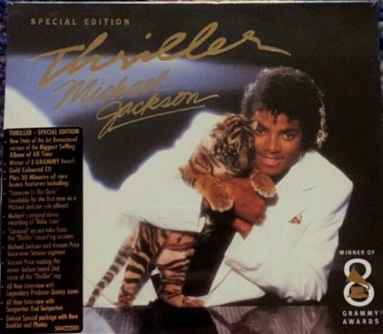 Cover for Michael Jackson · Thriller (CD) [Remastered edition] (2001)