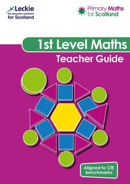 Cover for Craig Lowther · First Level Teacher Guide: For Curriculum for Excellence Primary Maths - Primary Maths for Scotland (Pocketbok) (2020)