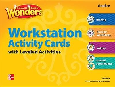 Cover for McGraw-Hill · Reading Wonders, Grade 6, Workstation Activity Cards Package (Book) (2012)