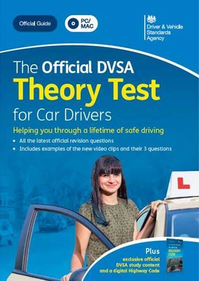 Cover for Driver and Vehicle Standards Agency · The official DVSA theory test for car drivers [DVD-ROM] (PC) (2020)