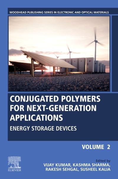 Cover for Vijay Kumar · Conjugated Polymers for Next-Generation Applications, Volume 2: Energy Storage Devices - Woodhead Publishing Series in Electronic and Optical Materials (Taschenbuch) (2022)