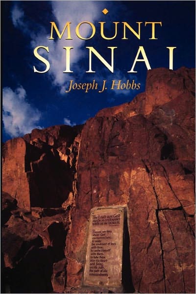Cover for Joseph J. Hobbs · Mount Sinai (Taschenbuch) (1995)