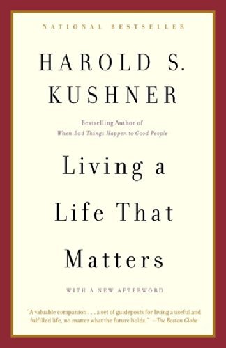 Cover for Harold S. Kushner · Living a Life That Matters (Pocketbok) [Reprint edition] (2002)