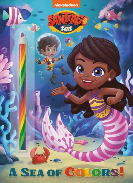 Cover for Golden Books · Sea of Colors! (Santiago of the Seas) (Bok) (2023)