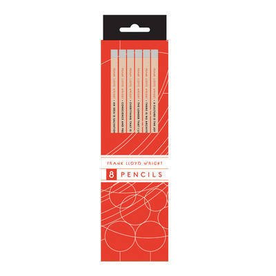 Frank Lloyd Wright Pencil Set - Frank Lloyd Wright - Merchandise - Galison - 9780735350946 - July 1, 2017