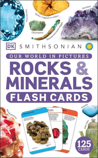 Cover for Dk · Our World in Pictures Rocks &amp; Minerals Flash Cards (SPILLEKORT) (2022)